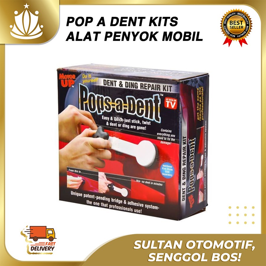 Pop A Dent - Alat Ketok Magic perbaiki penyok pada body mobil