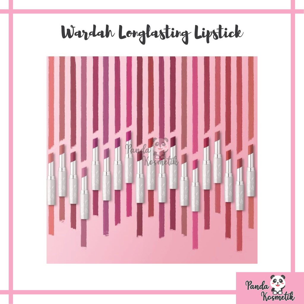 Wardah Longlasting Lipstik [ORIGINAL]