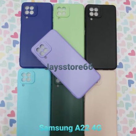 Silikon TPU Macaron Warna Warni Samsung A22 4G