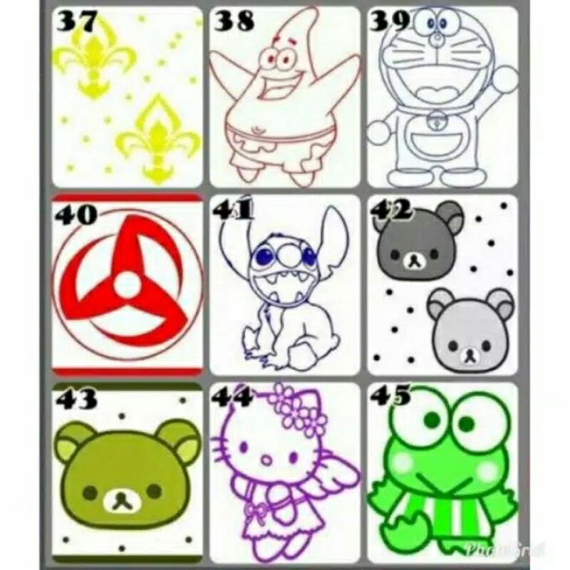 Roll cat motif