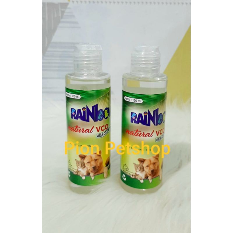 Rainbow Natural VCO uk 150 ml (untuk anjing dan kucing)