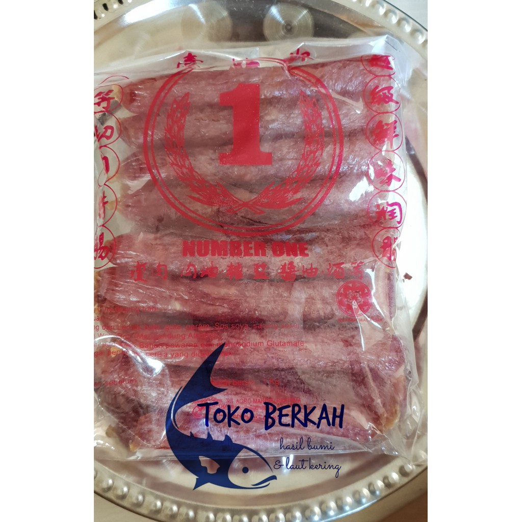 

1kg Sosi Babi Number 1 / Kualitas No1 / Asli Malaysia Lapciong