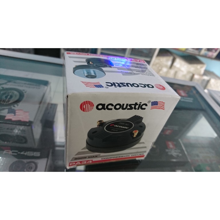 DRIVER TWEETER ACOUSTIC 300W 1.35INCH PA34