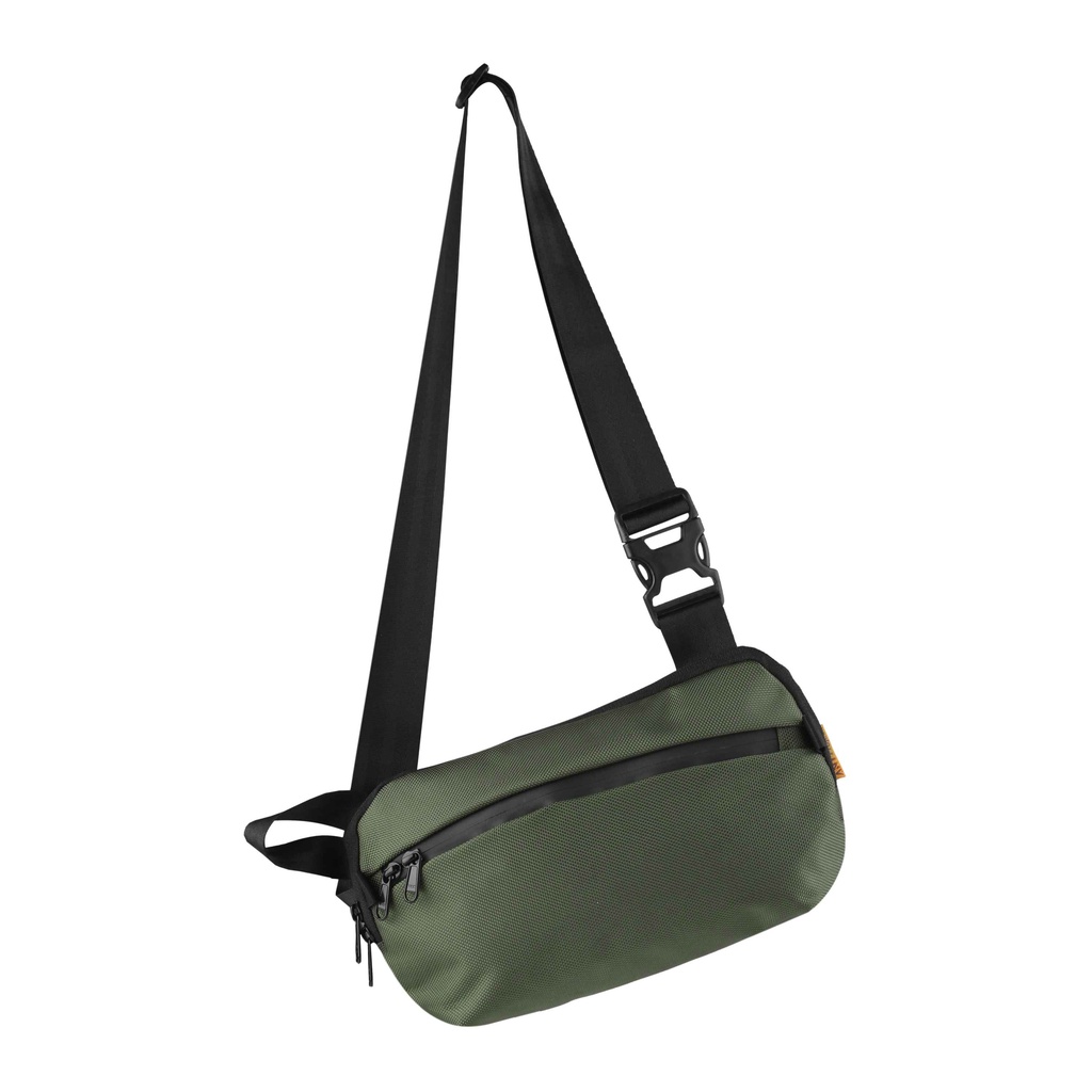 Ant Project Tas Selempang Pria Wanita Distro Waterproof Sling Bag Cowok Distro Anti Air Hijau Army