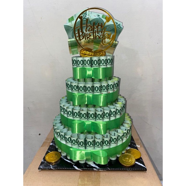 

money cake 2/3 layer