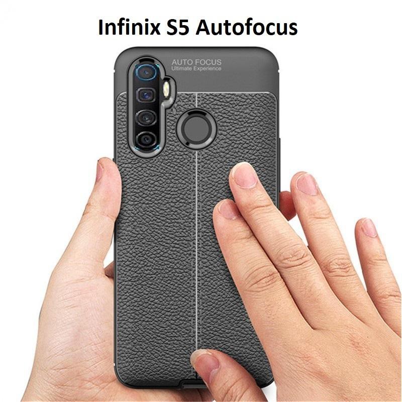 Casing INFINIX S5 / S5 LITE  NEW HOT SoftcaseLeather Auto Focus Original