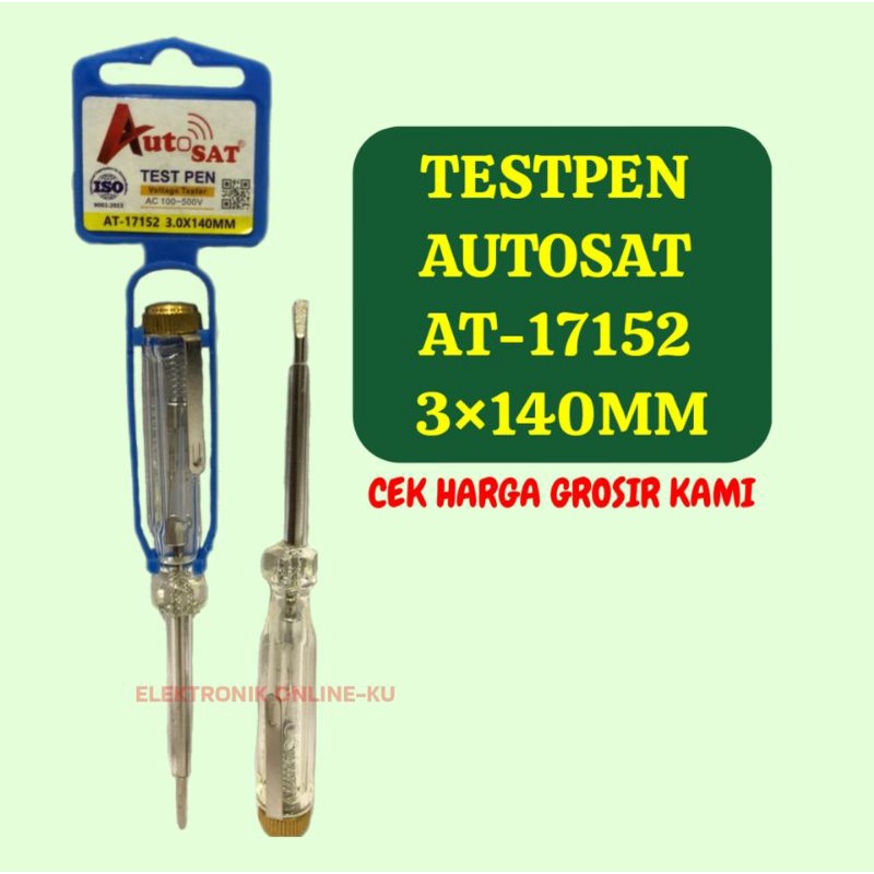 TESTPEN AUTOSAT AT17152 3×140MM GOLD