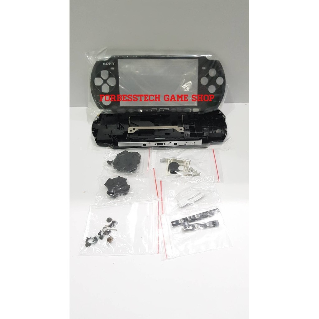 Casing Case Fullset for Sony PSP Slim 3000 Original Black