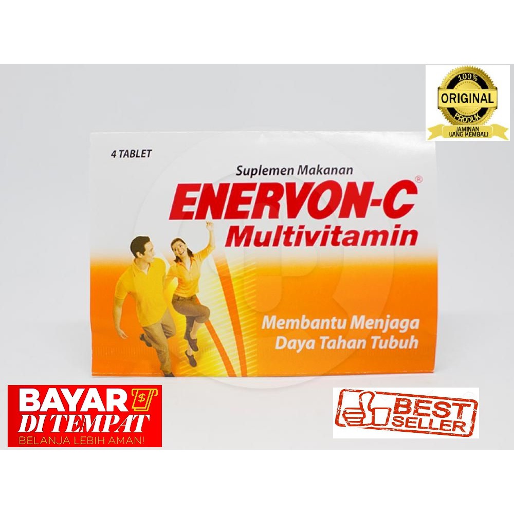 Enervon-C Multivitamin 1 Strip - 4 Tablet