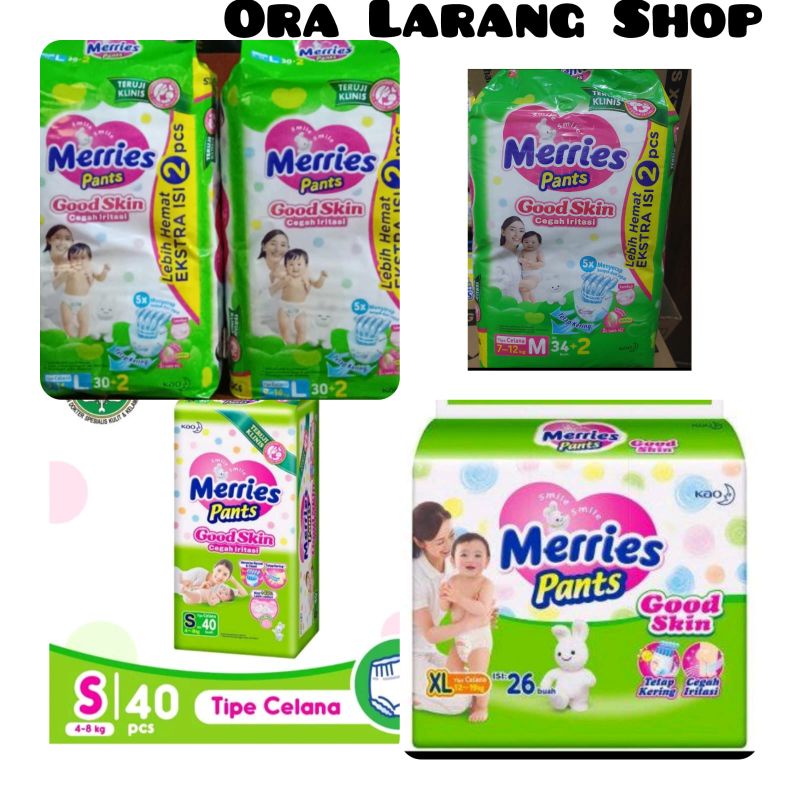 Merries s40 merries m34 merries L30  merries XL26