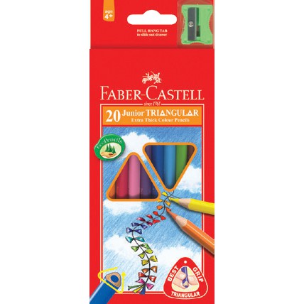 

Faber Castell - Junior Triangular Colour 20 L - 11653820