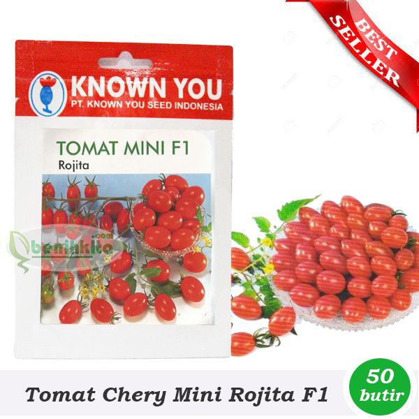 Dijual Benih/Bibit Tomat Cherry Mini Rojita F1 (Known You Seed) Murah