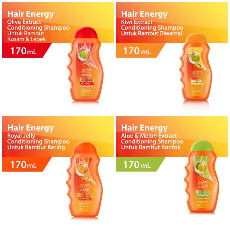 MAKARIZO HAIR ENERGY CONDITIONING SHAMPOO 170ML