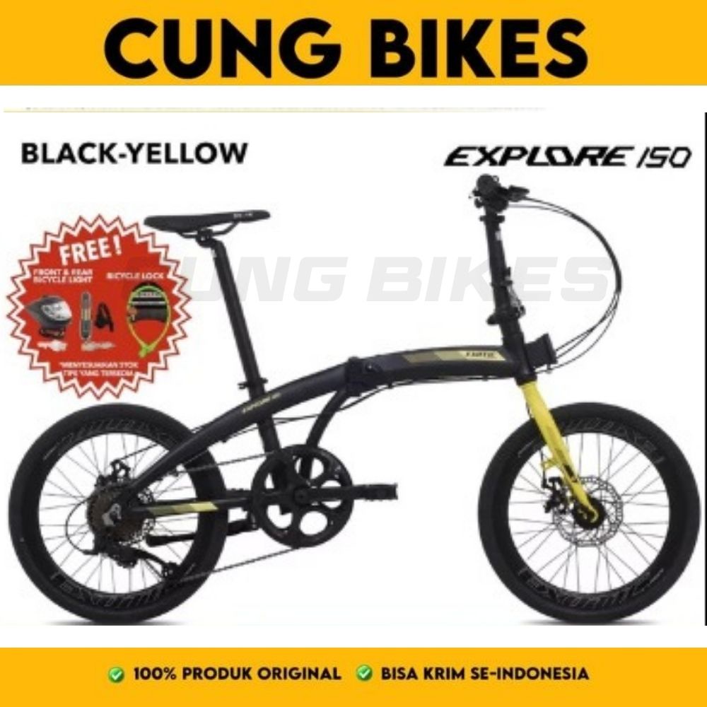 SEPEDA LIPAT EXOTIC FB EXPLORE 150 ALLOY ANAK DAN DEWASA