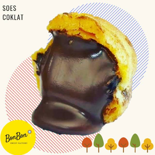 

Mini Choco Soes / Kue Sus Coklat Melt 500 Gram