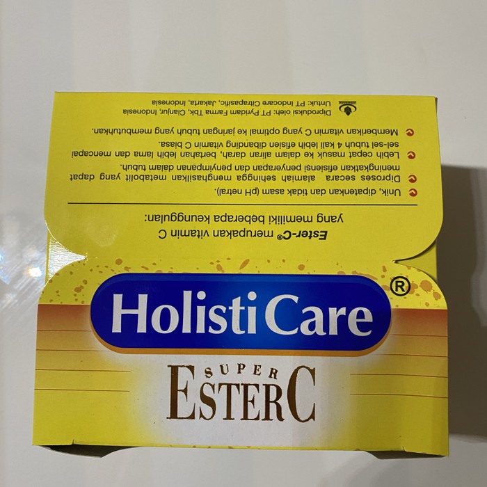 Ester C 1 Box isi 12 Lembar