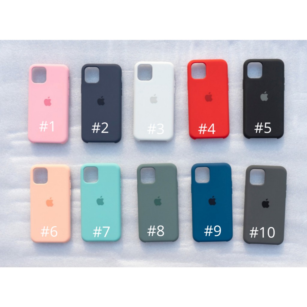 iPhone Silicone Soft Case Untuk Apple Premium Case 7 8 7+ 8+ X XR XSMAX 11 11PRO 11PROMAX