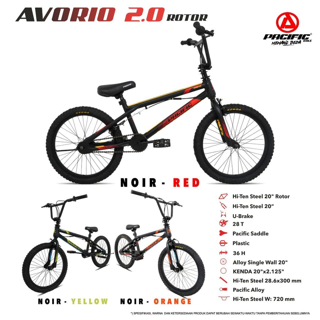 Sepeda BMX 20 Pacific Avorio 2.0 Rotor