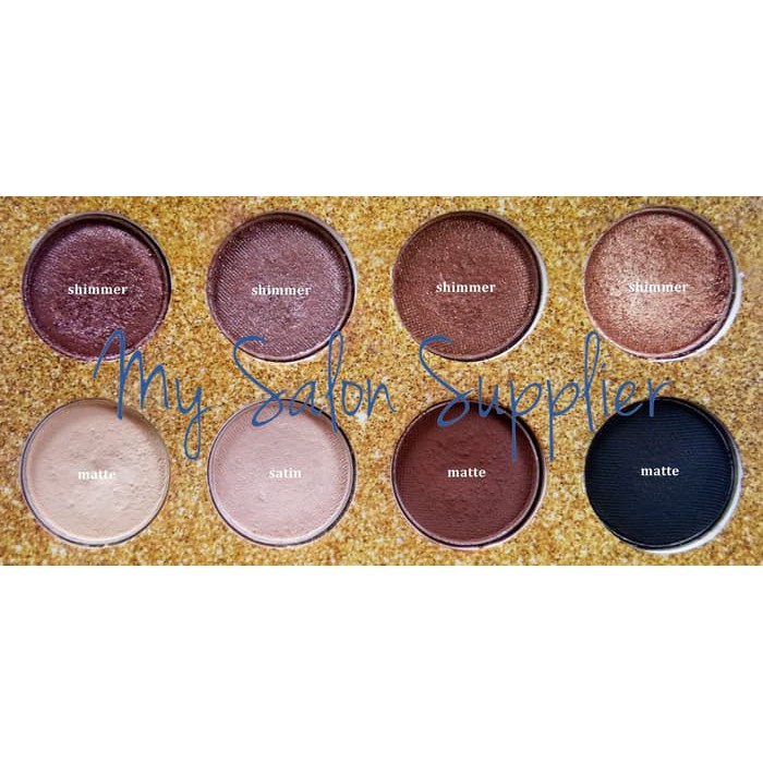 LT Pro Naturally Glam Eye Shadow Palette / Palet 8 Warna