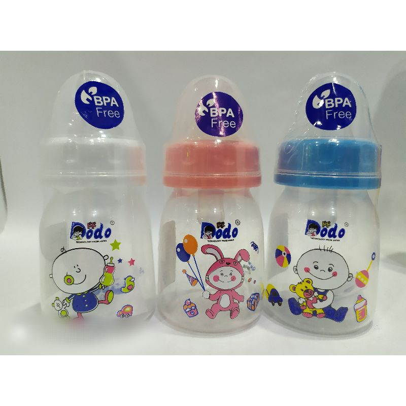 Botol DOT Dodo PP EKO 60ml BPA Free/ Anti Sendat
