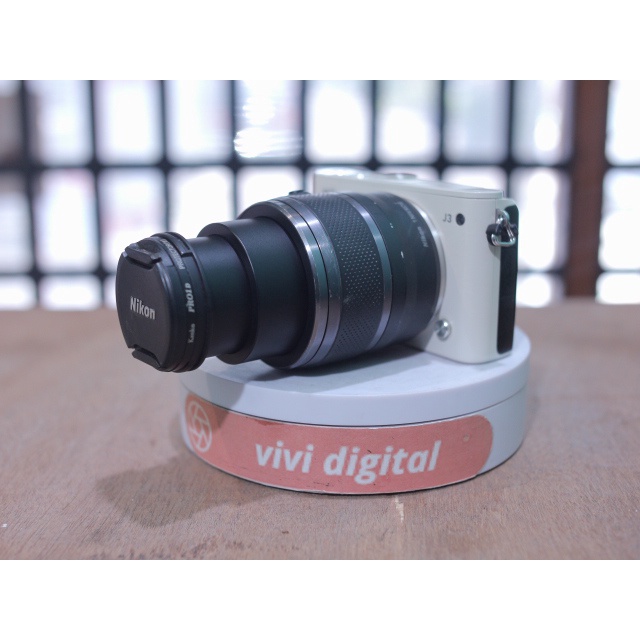 KAMERA Mirorles Nikon J3 lensa TELE 30-110mm bukan J5 M10 A5000 1200D