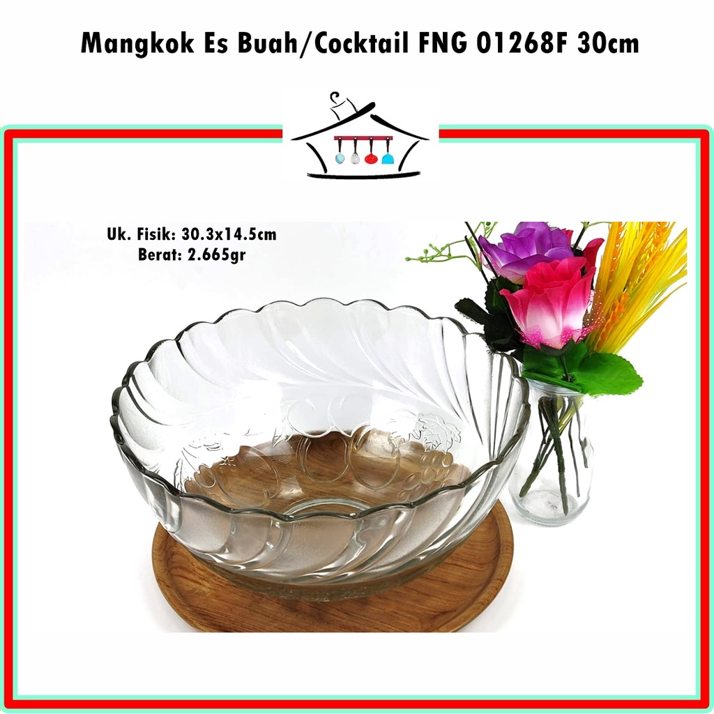 UTL005G Mangkok Es Buah/Cokctail FNG 01286F 30cm