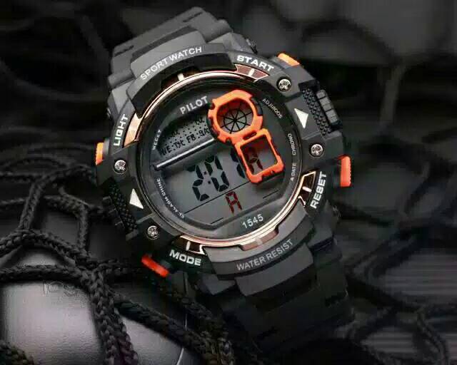 Jam Tangan Pria Anti Air Pilot Original X-Sport PLT1545