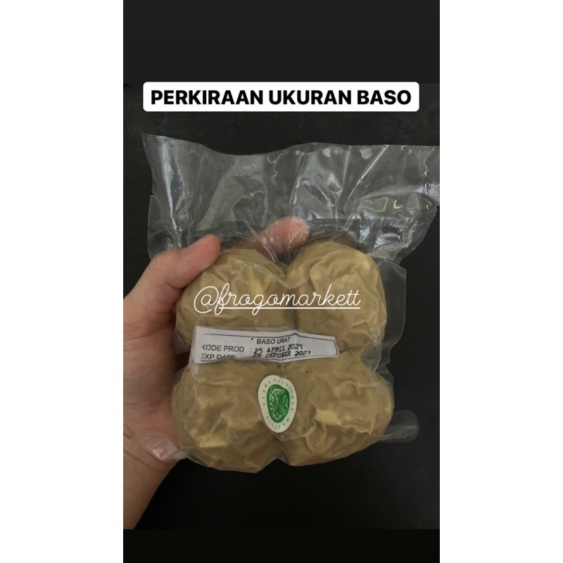 Baso Jumbo Baso Cincang, Mozarella, Keju, Pedas, Urat (ISI 4pcs)