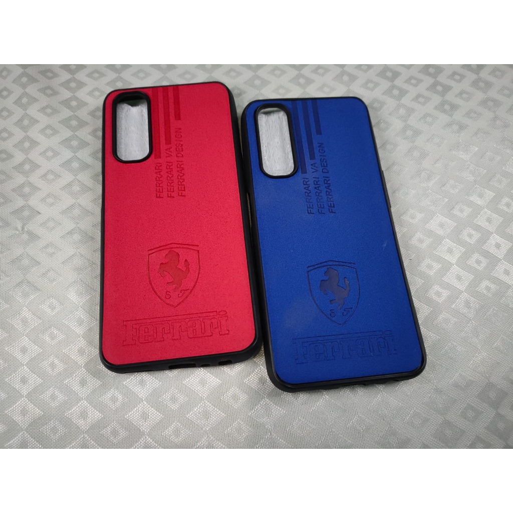 CASE KARAKTER FERRARI KULIT REALME 7