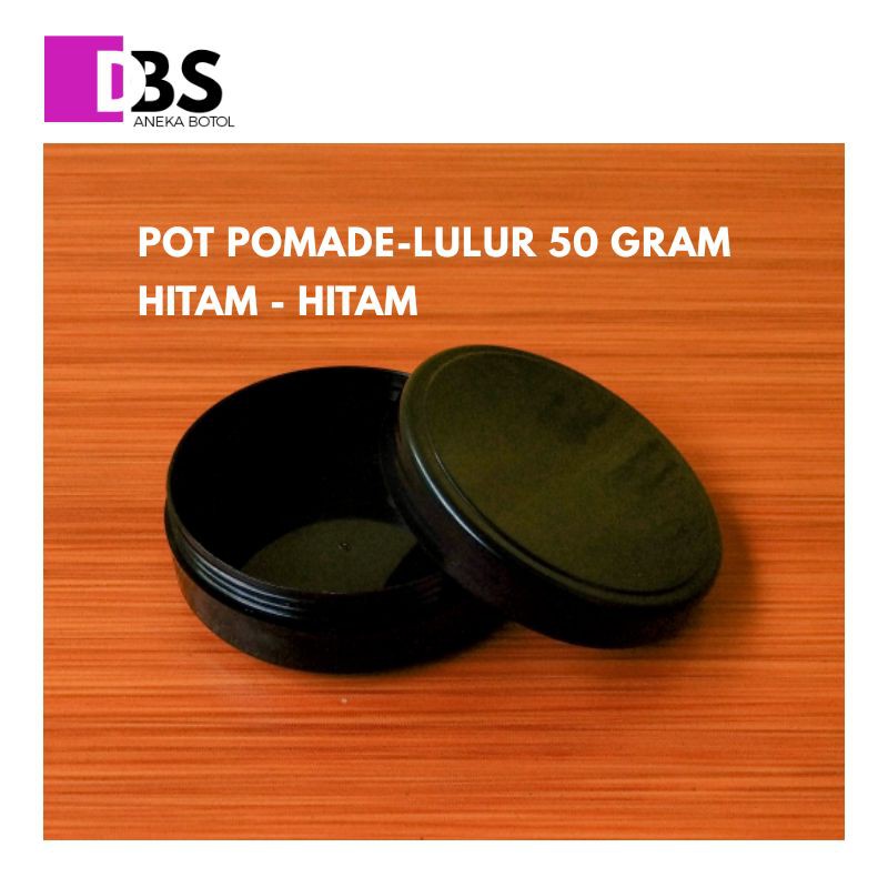 POT 50gram LULUR POMADE  HITAM