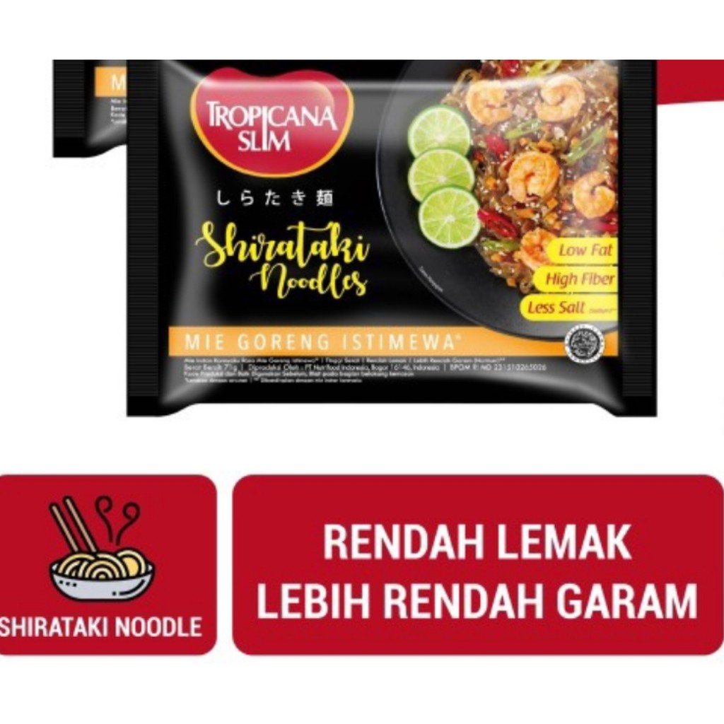 

Tropicana Slim Shirataki Noodles