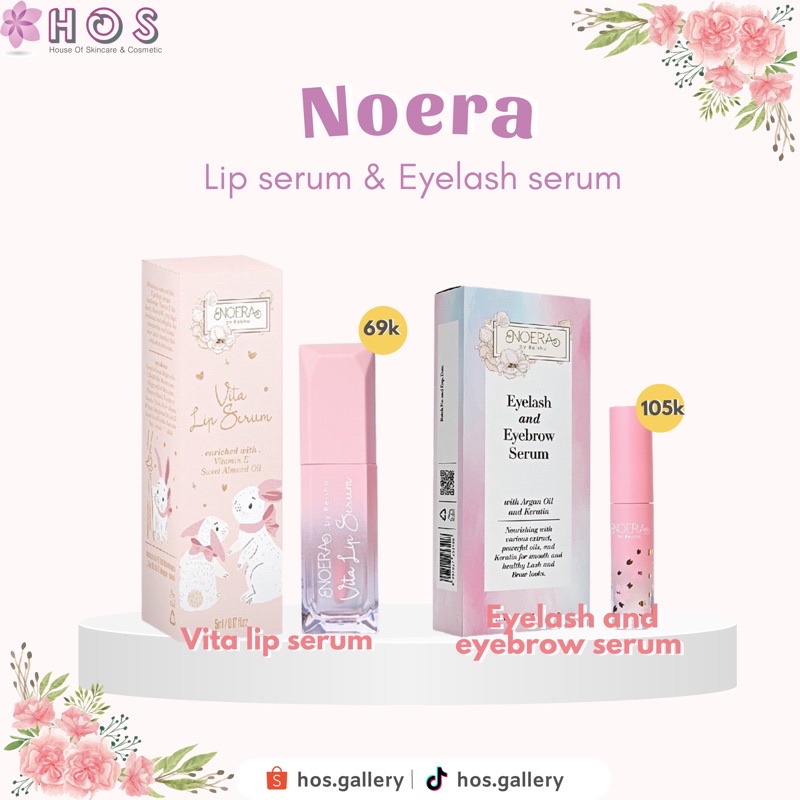 NOERA lip serum & eyelash serum