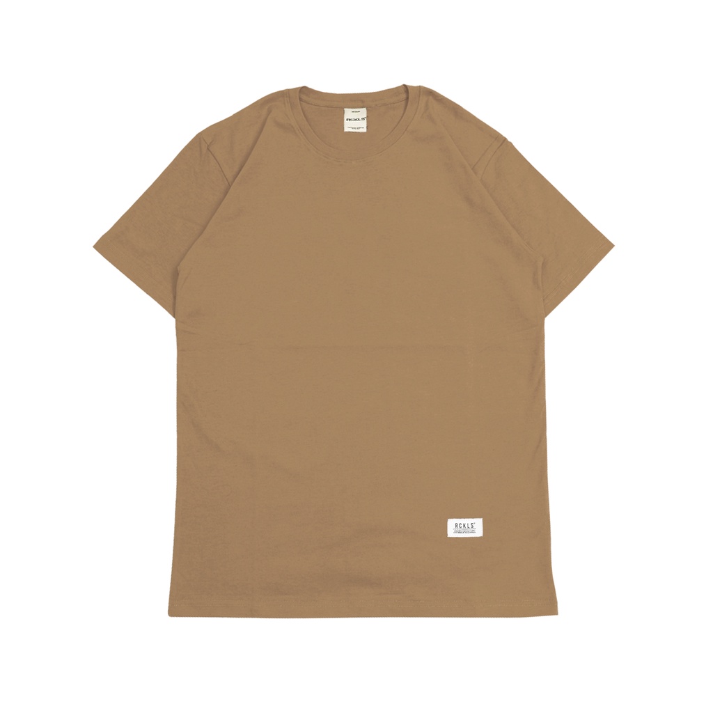 RCKLS.- Kaos Polos Premium Crem Khaki