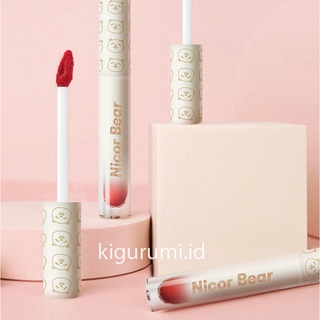 NICOR Bear Lipstik Matte Lip Glaze Lips Waterproof And Drable XX062