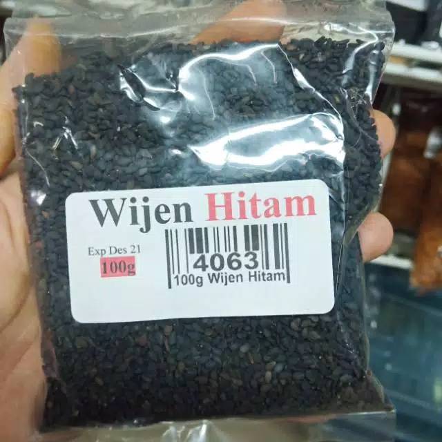

Wijen Hitam / Black Sesame Seeds 100gr
