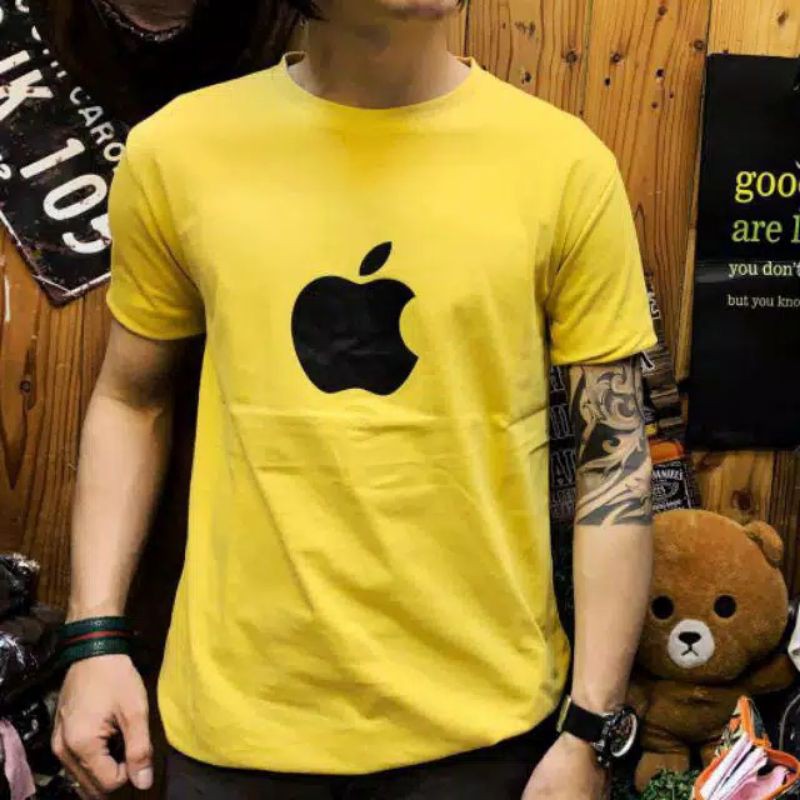 kaos distro pria apple basic/kaos distro app