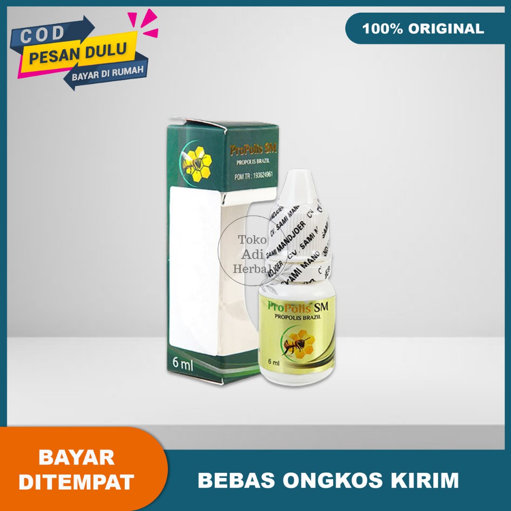 Obat Liver - Peradangan Hati - Hati Tidak Berfungsi Dengan Baik - Propolis SM Brazil Original 100%