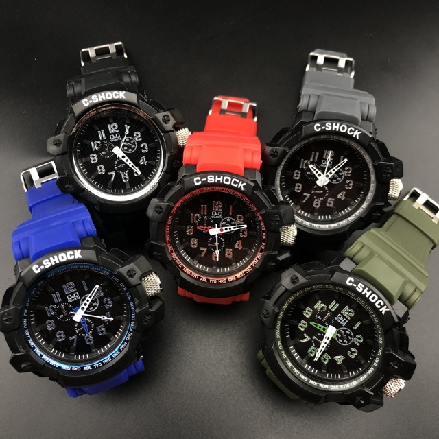 ［Ready Stock］Jam tangan sport jarum Anti AIR C-SHOCK  S1062