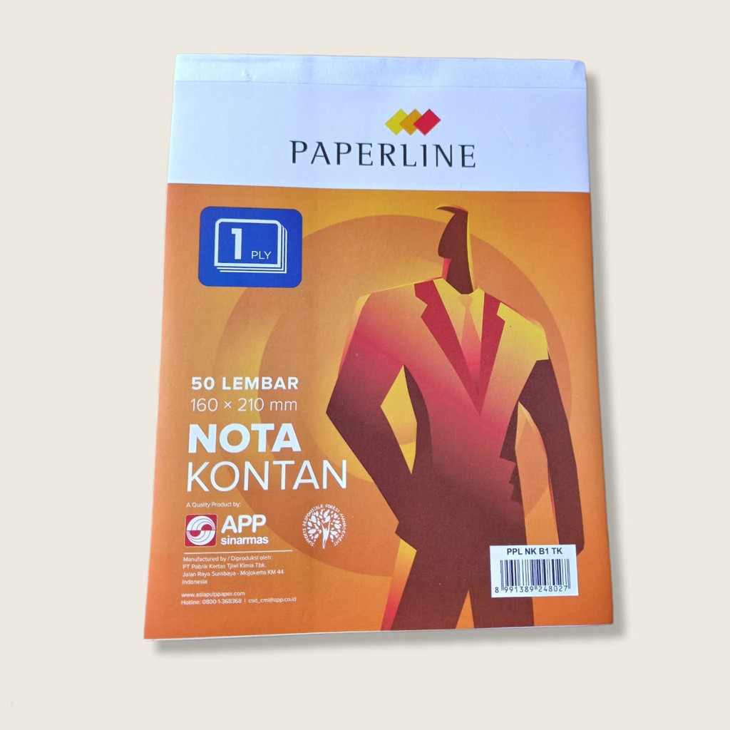 

Nota Kontan Paperline 1 PLY Ukuran Besar