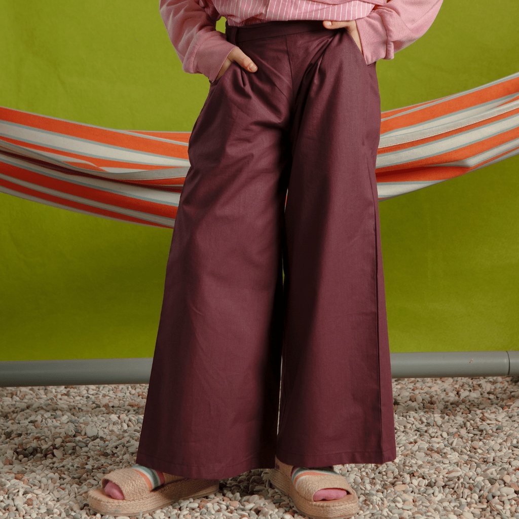 Cottoncut Jean Wide Leg Pants Kids Celana Anak Perempuan