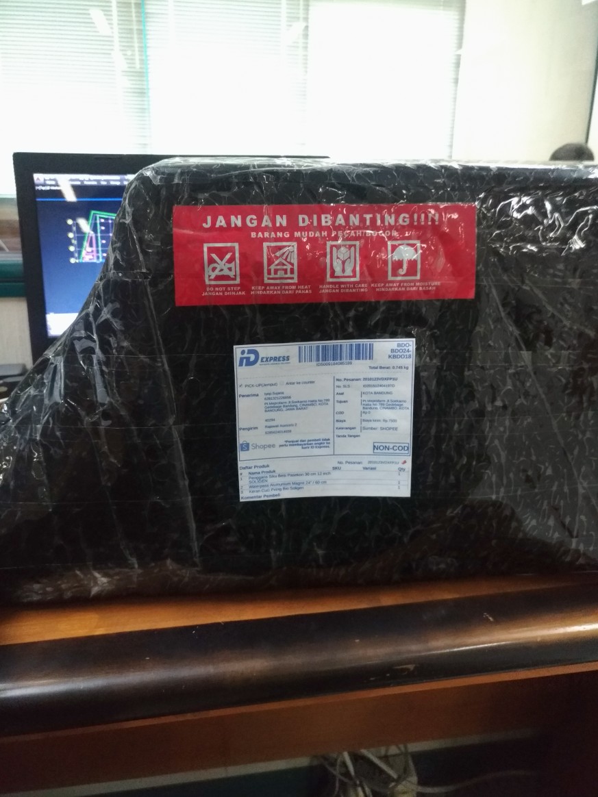 Waterpass Alumunium Magnit 24 / 60 Cm