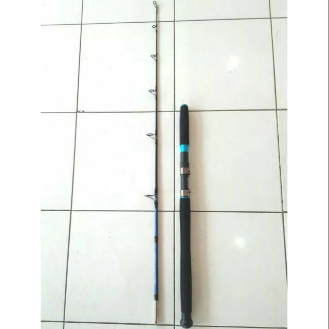 Joran Jigging 150cm SEAHAWK MONSTER JIGGER II 502HS PE 2-4 solid fiber