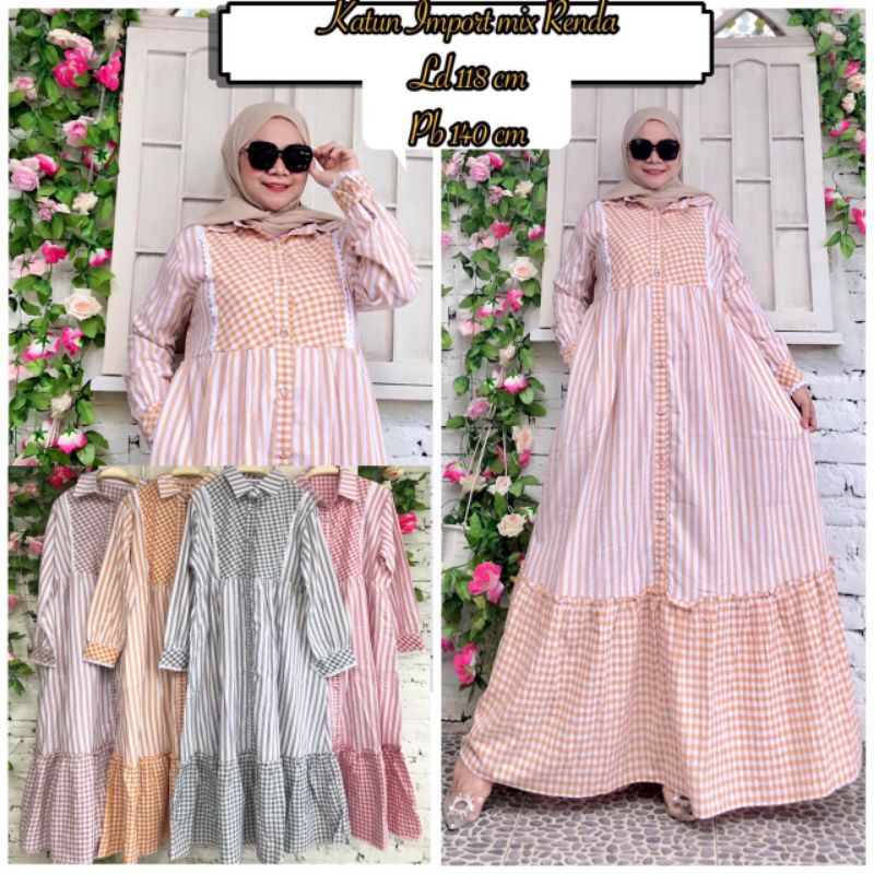 Gamis Kotak Jumbo