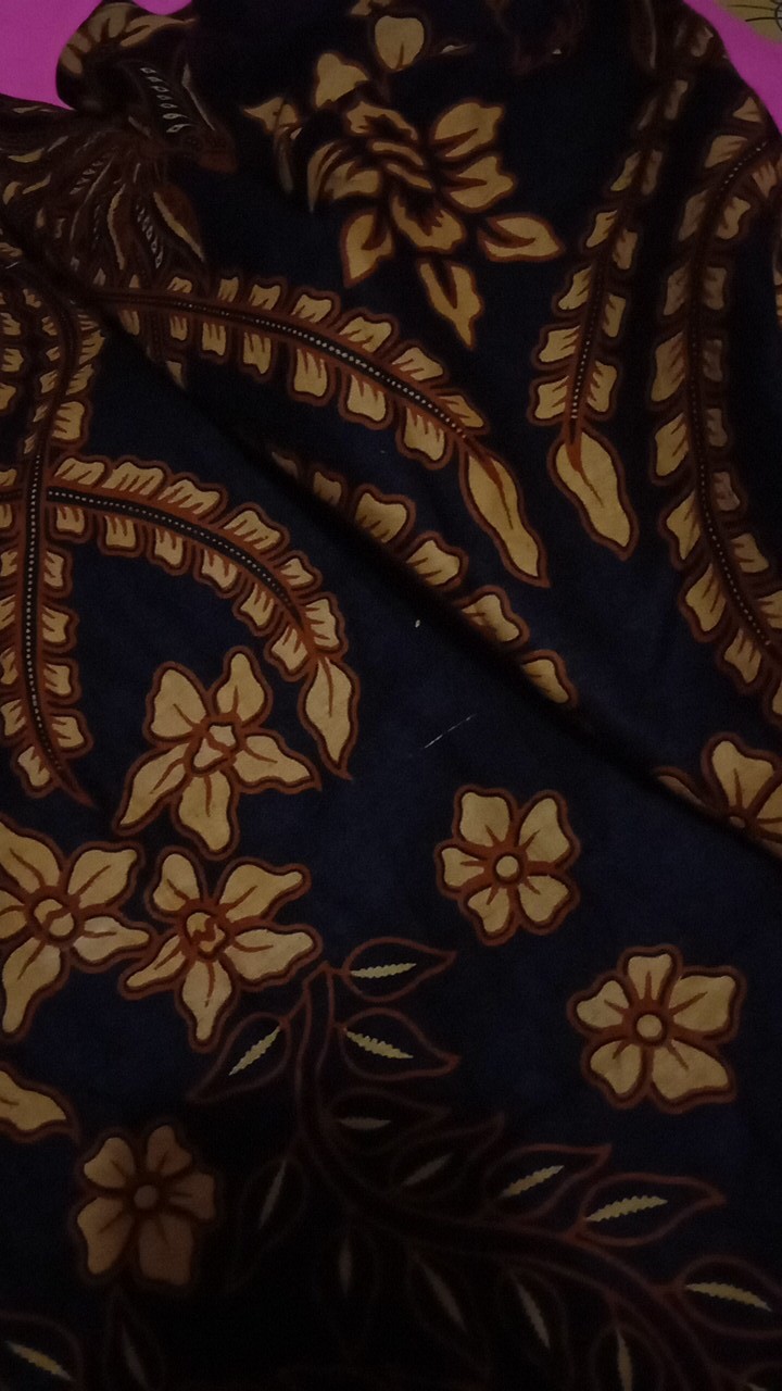 Batik Couple Keluarga Modern Sania Ruffle Ori Ndoro Jowi Dnt Motif Cendrawasih Kuning