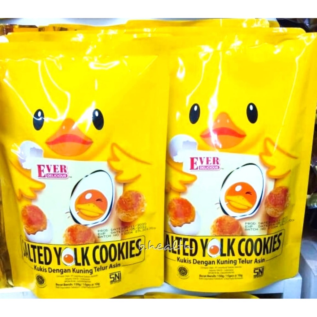 

Ever Delicious Salted Egg Yolk Cookies Biscuit Telur Asin Biskuit