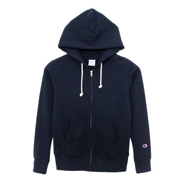 Champion Basic Hanes Zip Hoodie Navy