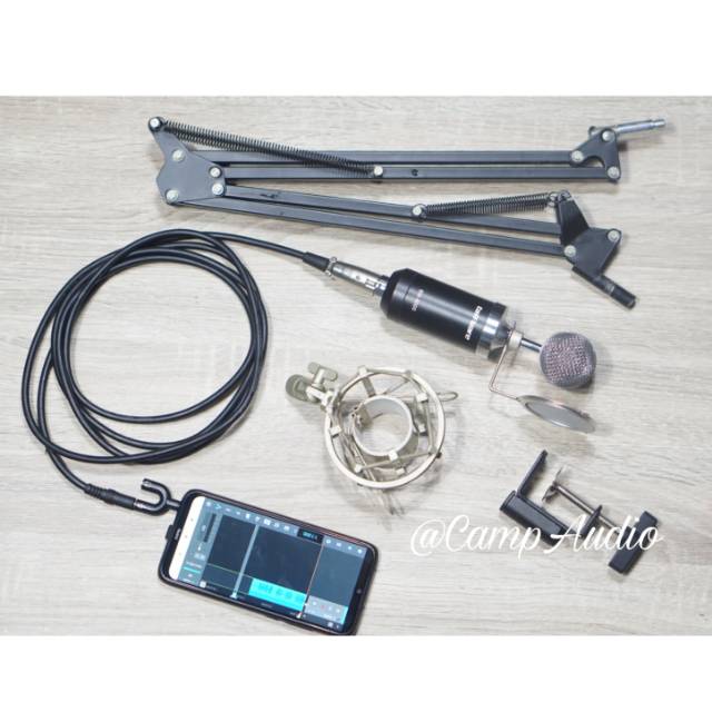 Paket Mic bm 8000 lengkap