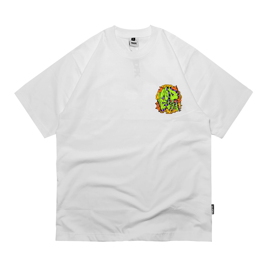 MDFK GRAFFITI SERIES TSHIRT BY NDES (WHITE)