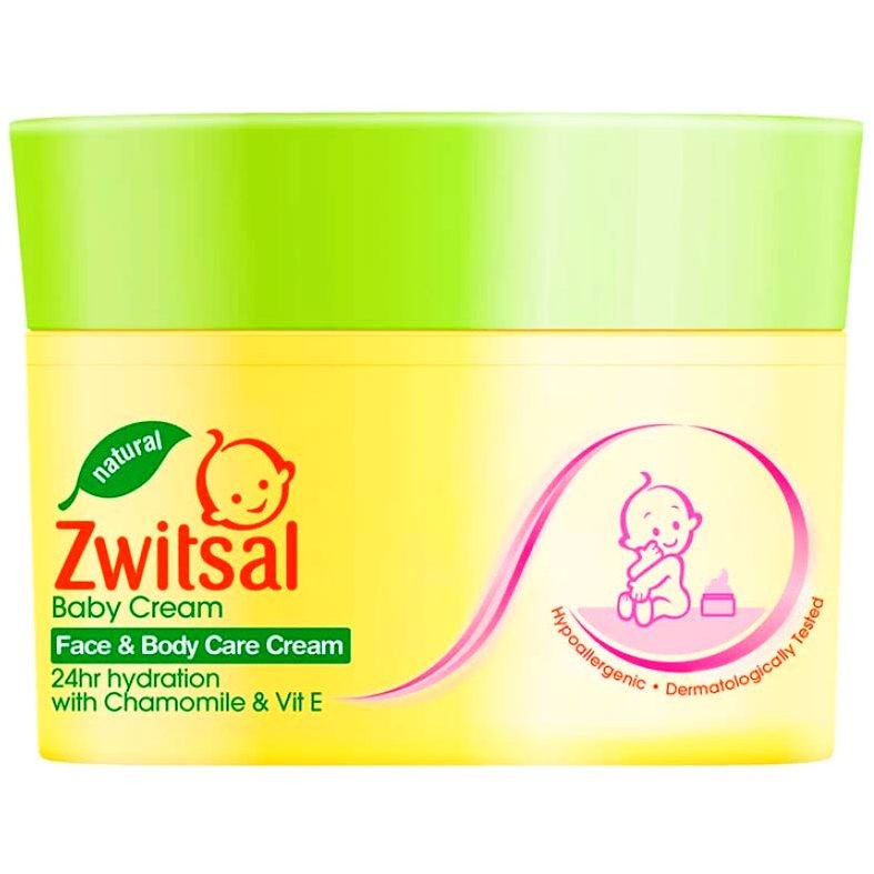 Zwitsal Baby Face &amp; Body Care Cream 50gr - Krim Wajah Tubuh Bayi 50 gr
