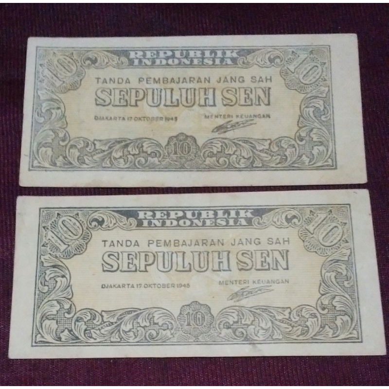 ORI 10 sen 1945